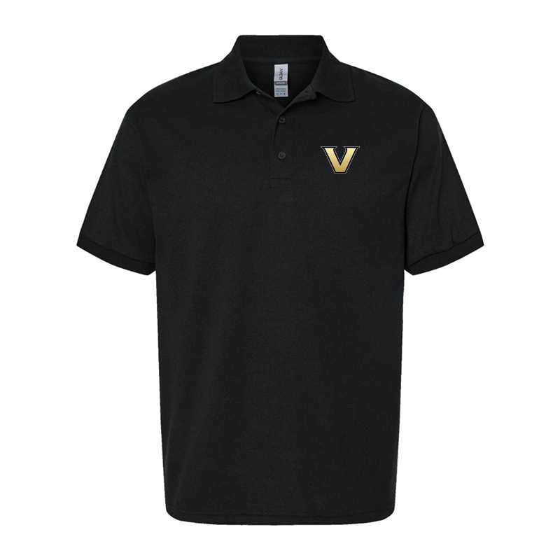 Men's Vanderbilt Commodores Gildan Dry Blend Jersey Polo